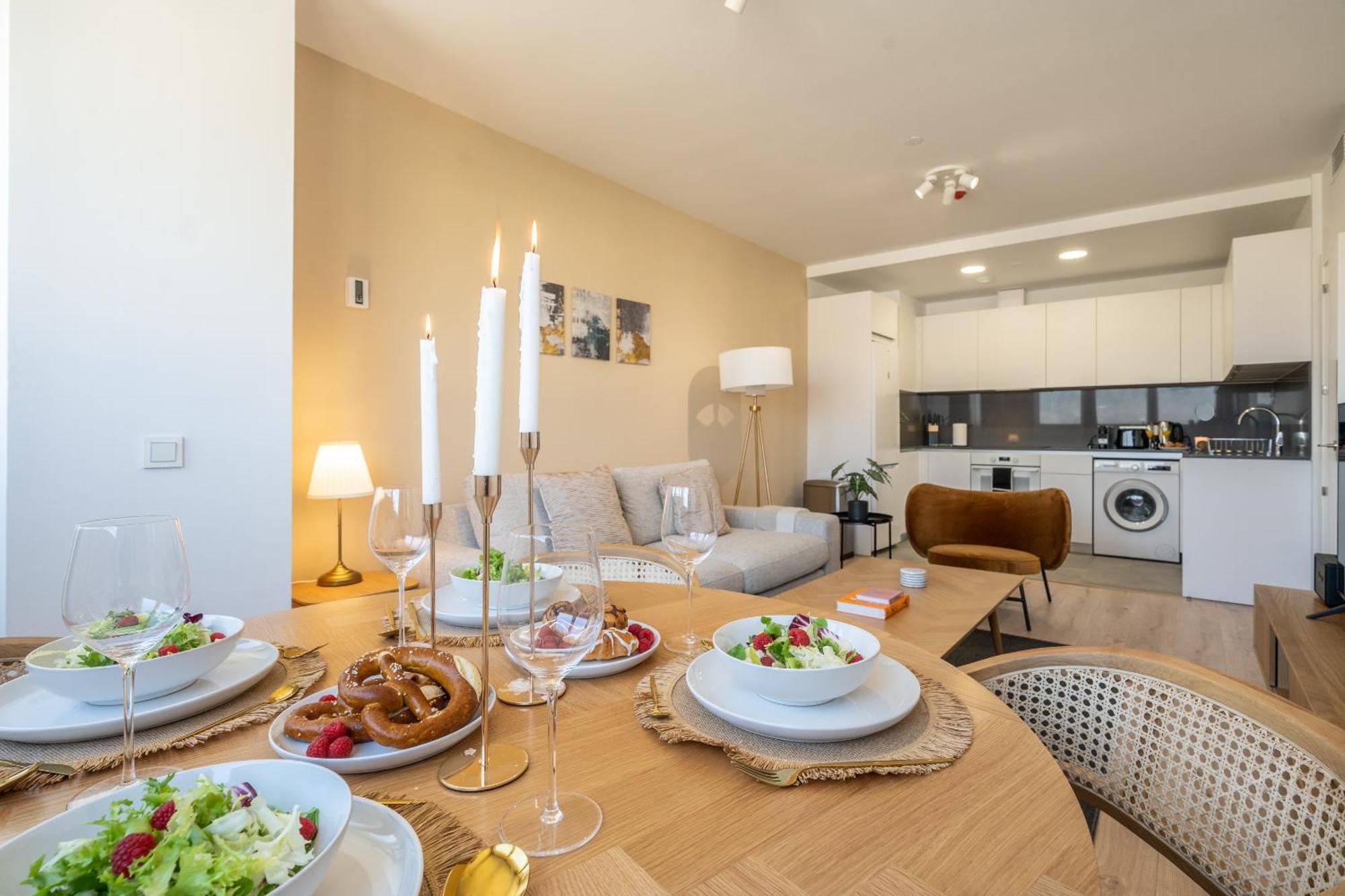 Apartamento Xpce Urban 3 Malaga Skyline - Parking Free Exterior foto